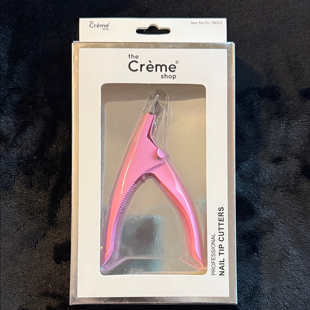 The Crème Shop Pink Nail Tip Cutters